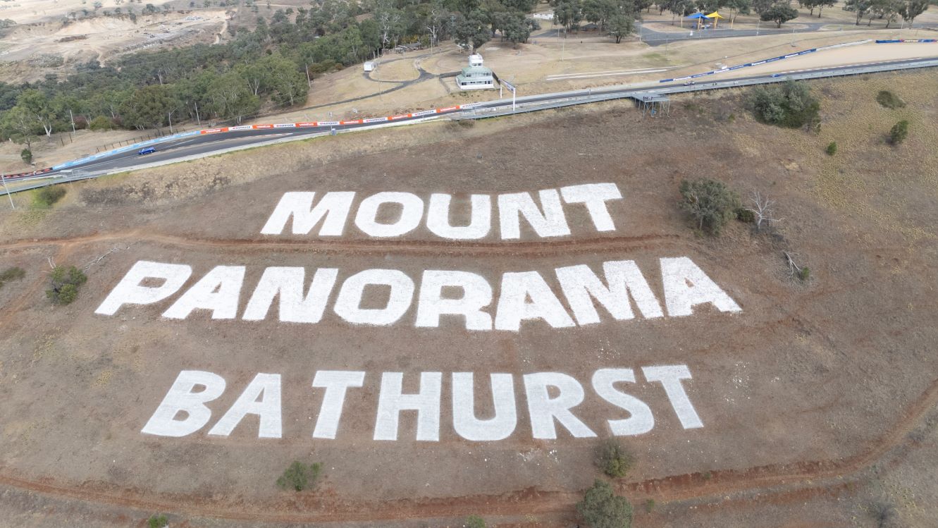 Mount Panorama by drone
