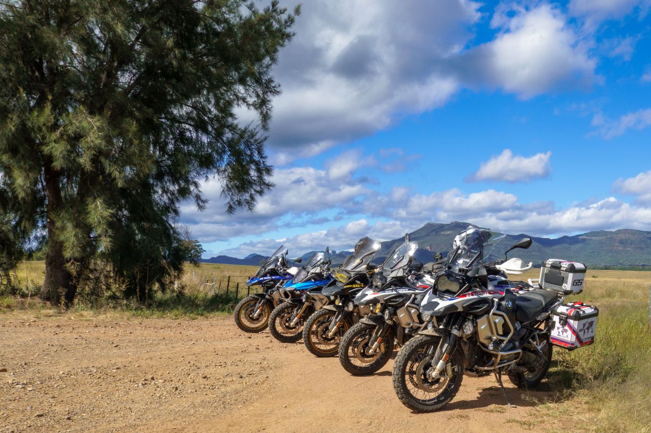 Looking back over the Warrumbungles 